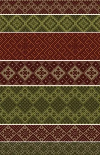 毛衣的纹理背景矢量2