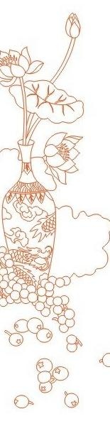 失量图 艺术玻璃 荷花图片