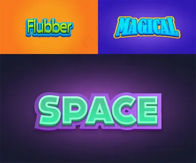 精美清纯艺术字