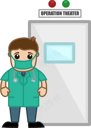 手术医生在医生
