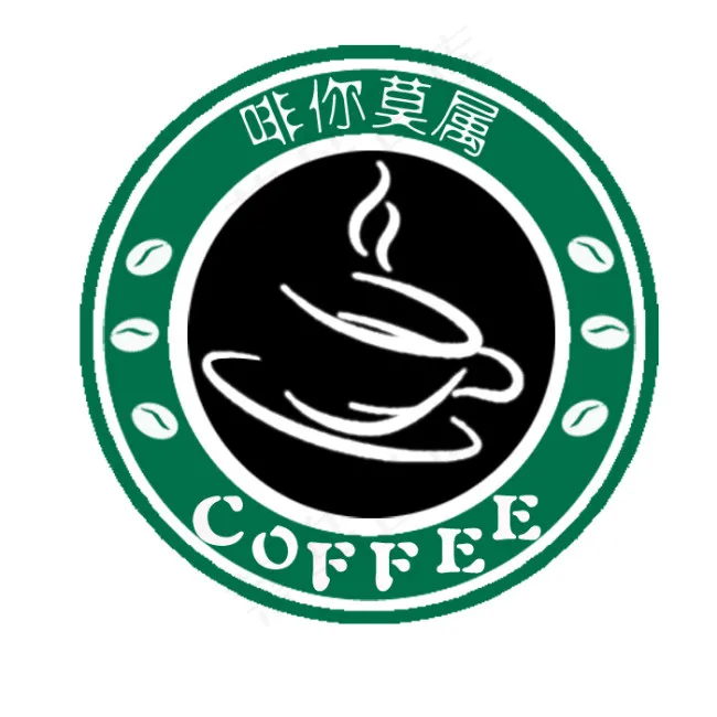咖啡厅设计logopsd模版下载
