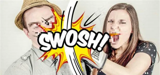 漫画泡沫文本动画AE模板