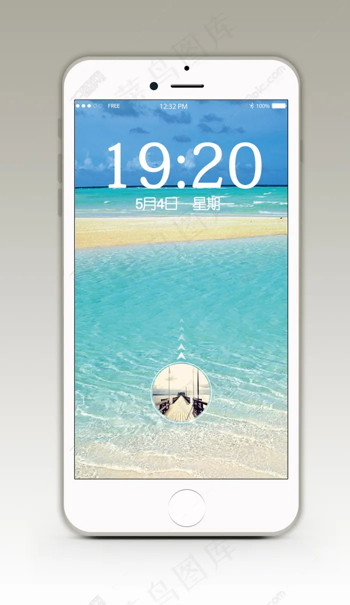 iPhone6S手机APP界面PSD素材psd模版下载