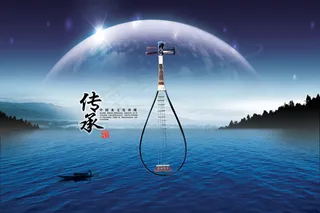 中国传承水文化psd素材