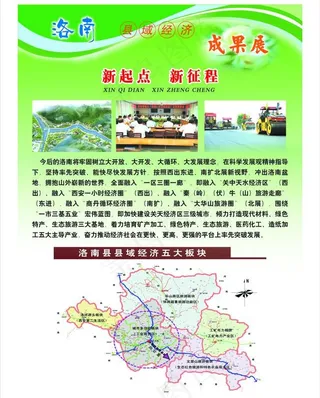 洛南招商引资成果展新起点新征程图片