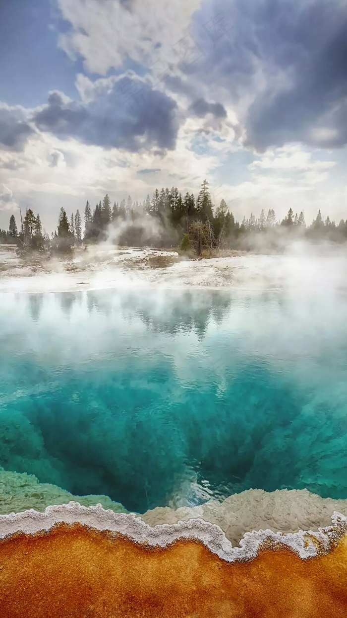 黄石公园高清摄影图片