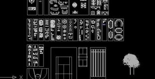 住宅家具CAD图库