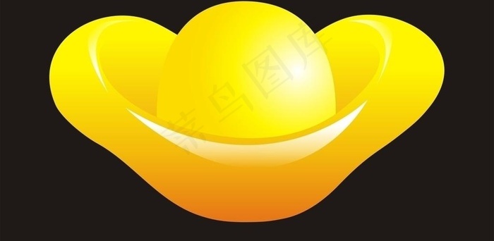 元宝图片cdr矢量模版下载