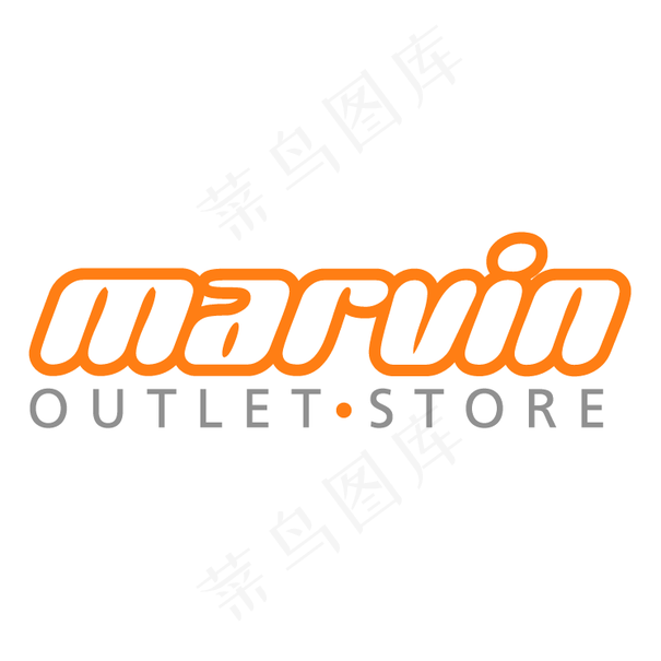 马尔文店eps,ai矢量模版下载