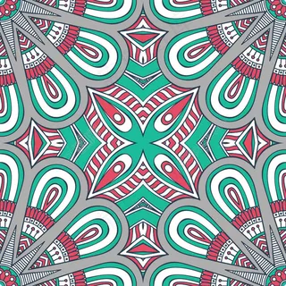 无缝拼接背景花纹图片