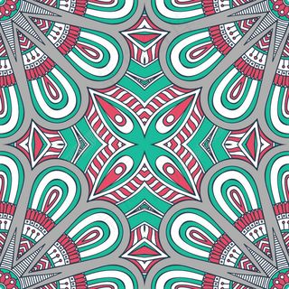 无缝拼接背景花纹图片