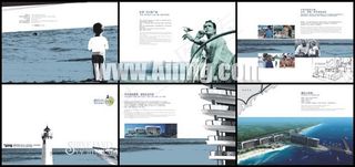 曦岛游艇会矢量画册