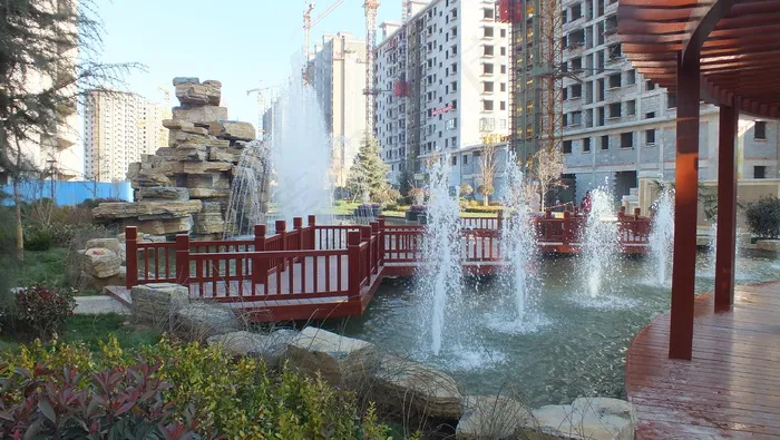喷泉图片