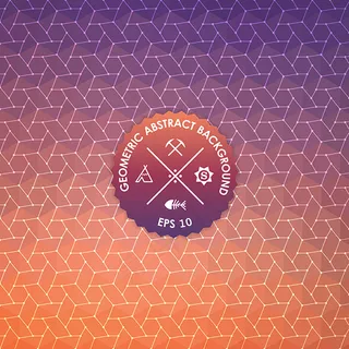 精美炫彩晶格化背景