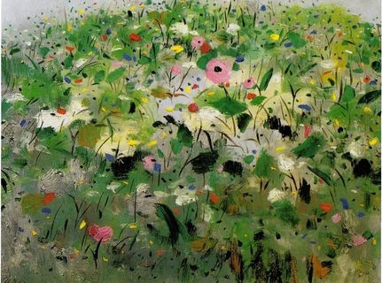 吴冠中风景油画图片