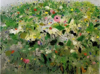 吴冠中风景油画图片