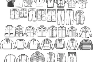 服装款式图图片