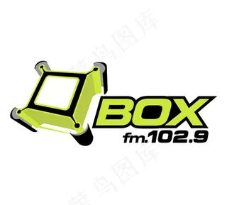 Box Radio logo设计欣...