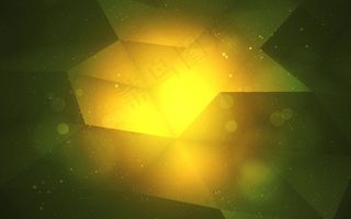 酷炫 晶格化 抽象几何体海报背景