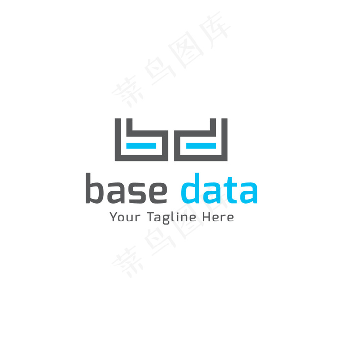 简单线条logo设计eps,ai矢量模版下载