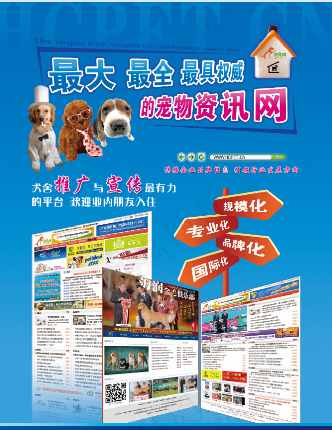 DM单页psd模版下载