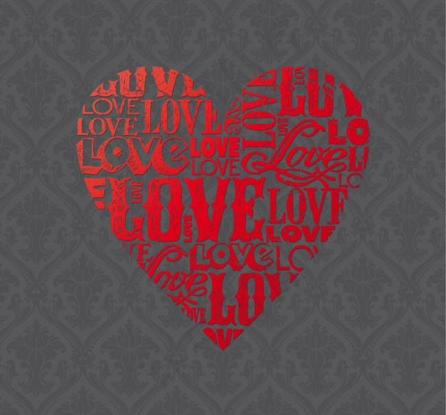 情人节矢量素材图片