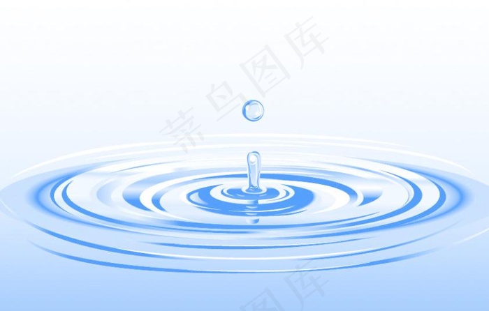 溅起的水滴图片
