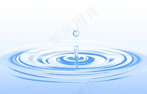 溅起的水滴图片