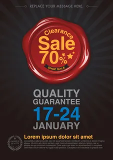 折扣促销海报 折扣促销海报