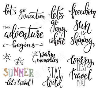 英文艺术字体设计