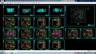 某购物中心初步设计方案CAD规划图...