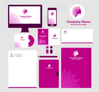 护肤品企业VI设计