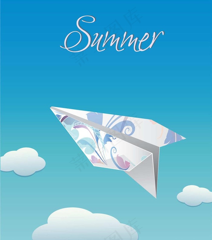 夏季假日假期设计eps,ai矢量模版下载