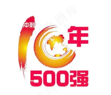 10年冲刺500强