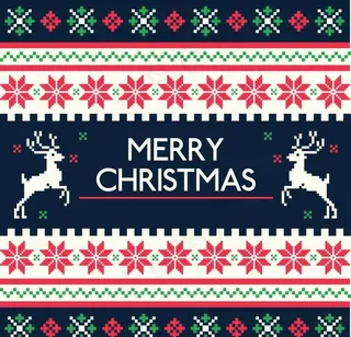 圣诞节底纹背景图片