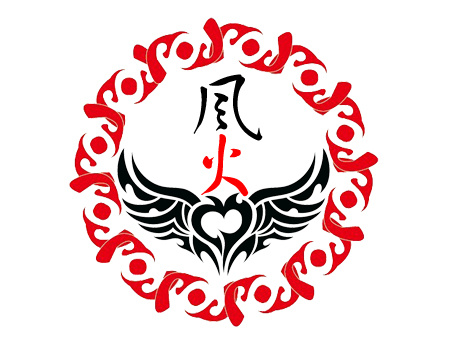 创意圆圈天使火焰LOGO可用头像徽...