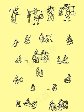 国画古代人物图片 国画古代人物图片