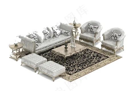 3d素材模型模板下载d桌子模型 3...