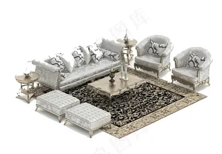 3d素材模型模板下载d桌子模型 3...