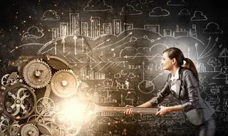 创意商务女性广告高清图片 (2)