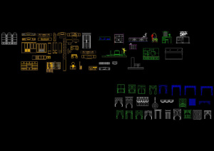 各种柜子及窗帘