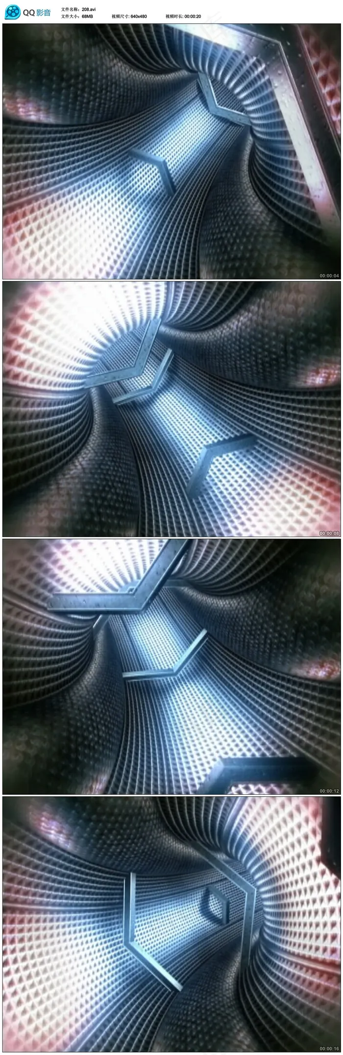 3D空间企业宣传视频素材