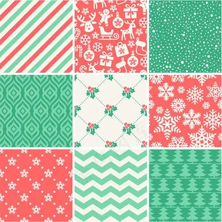 圣诞节元素背景