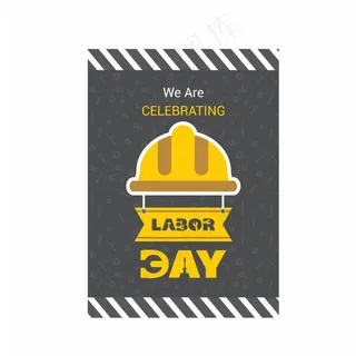 灰色劳动节图片