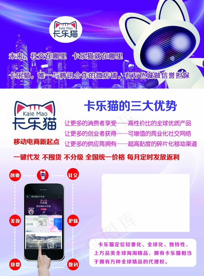 万色城DM单psd模版下载