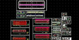 仓库全套钢结构施工图