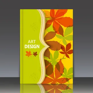 枫叶宣传册封面设计