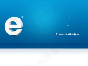 网络科技e时代PPT模板预览图