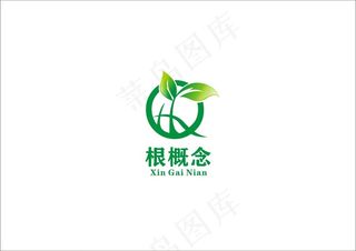 农业创意简约清新标志