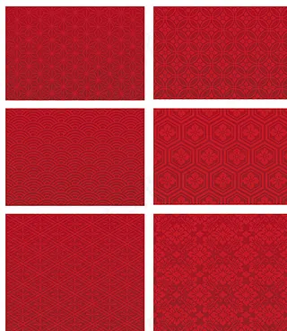 精美节日背景花纹矢量素材图片